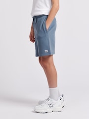Lee Blue Boys 100% Cotton Badge Shorts - Image 5 of 5