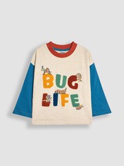 JoJo Maman Bébé Natural Bug Life Boucle Top - Image 1 of 6