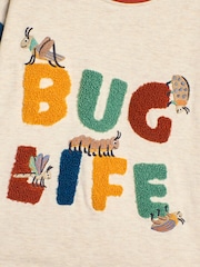 JoJo Maman Bébé Natural Bug Life Boucle Top - Image 6 of 6