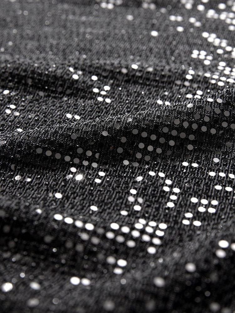 Black Sequin T-Shirt - Image 7 of 7
