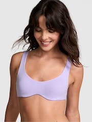 Victoria's Secret PINK Purple Cloud Cotton Unlined Wired Bralette - Image 1 of 3