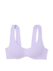Victoria's Secret PINK Purple Cloud Cotton Unlined Wired Bralette - Image 3 of 3