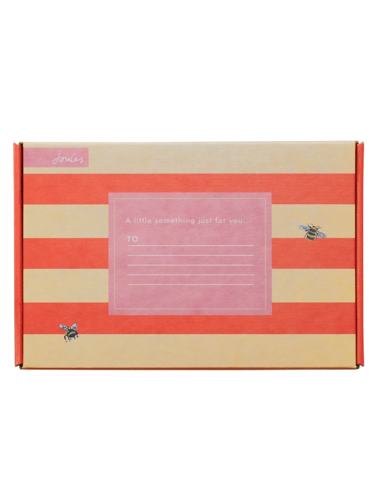 Joules Bright Side Eye Mask and Socks Gift Set In Postabl Box - Image 2 of 6