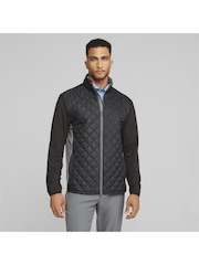 Puma Black Golf Frost Quilted Mens Jacket - Image 1 of 3