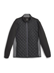 Puma Black Golf Frost Quilted Mens Jacket - Image 2 of 3