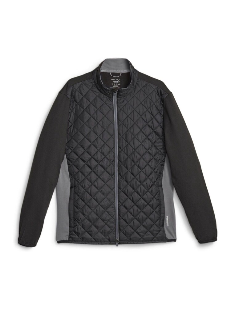 Puma Black Golf Frost Quilted Mens Jacket - Image 2 of 3