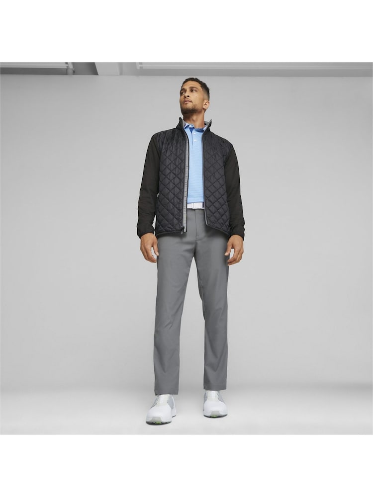 Puma Black Golf Frost Quilted Mens Jacket - Image 3 of 3