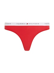 Tommy Hilfiger Red Logo Iconic Thongs - Image 4 of 5