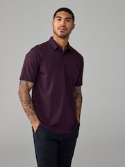 أزرق كحلي/أخضر/أحمر - حزمة من 3 قمصان بولو جيرسيه بكُم قصير - صورة 2 من 11