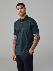 أزرق كحلي/أخضر/أحمر - حزمة من 3 قمصان بولو جيرسيه بكُم قصير - صورة 3 من 11