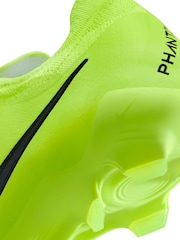 Nike Metallic Silver/Black Adults Phantom 2 Pro Firm Ground Football Boots - Image 10 of 11