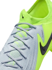 Nike Metallic Silver/Black Adults Phantom 2 Pro Firm Ground Football Boots - Image 11 of 11