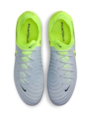Nike Metallic Silver/Black Adults Phantom 2 Pro Firm Ground Football Boots - Image 6 of 11