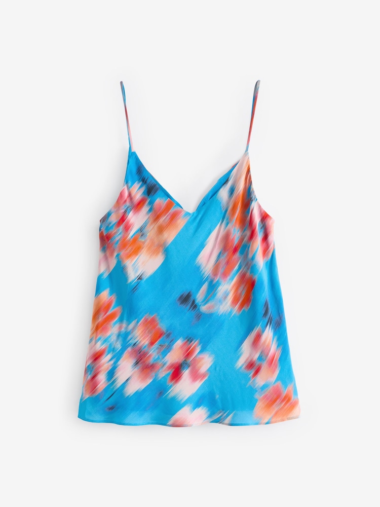 Hush Blue Blurred Floral Scarlett Cami - Image 3 of 3