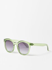 Oliver Bonas Preppy Crystal Round Sunglasses - صورة 3 من 7