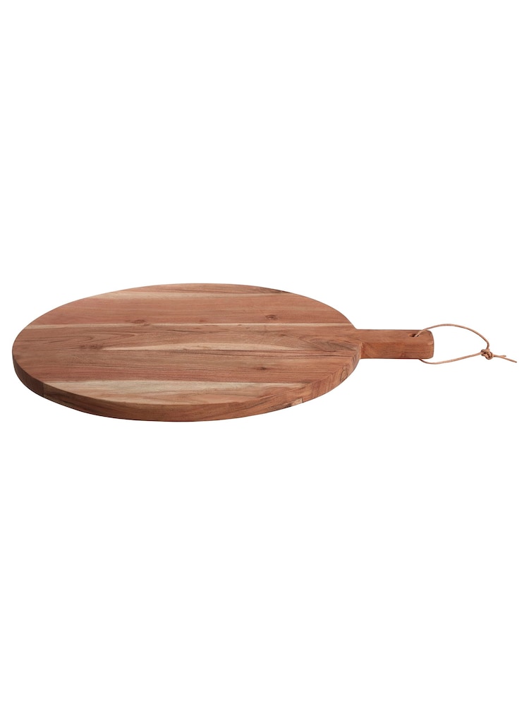 Interiors by Premier Natural Socorro Round Acacia Wood Board - Image 1 of 3 Interiors by Premier Natural Socorro Round Acacia Wood Board - Image 1 of 3