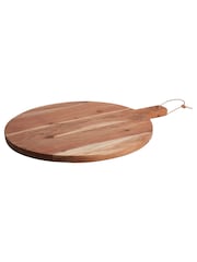 Interiors by Premier Natural Socorro Round Acacia Wood Board - Image 2 of 3
