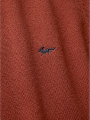 Aubin Eastbourne V-Neck Wool Jumper - Image 8 of 8