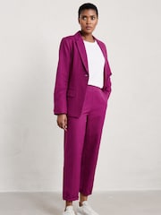Seasalt Cornwall Purple Westlin Trousers - Image 1 of 5
