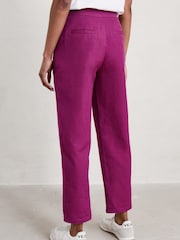 Seasalt Cornwall Purple Westlin Trousers - Image 3 of 5