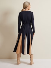 Phase Eight Blue Paula Midi Dress - Image 2 of 6