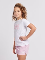 Lee White Girls Regular Fit Wobbly Graphic T-Shirt - Image 4 of 8