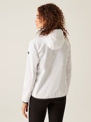 Regatta White Bourda Hooded Softshell Jacket - Image 2 of 6
