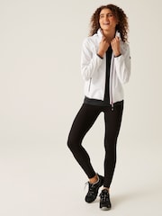 Regatta White Bourda Hooded Softshell Jacket - Image 3 of 6