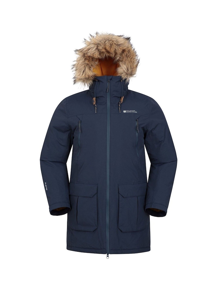 Mountain Warehouse Blue Mens Traverse Down Waterproof Jacket - Image 1 of 3