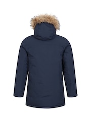 Mountain Warehouse Blue Mens Traverse Down Waterproof Jacket - Image 3 of 3