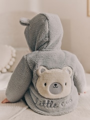 Grey Bear Cosy Borg Fleece Baby Jacket - Image 1 of 11