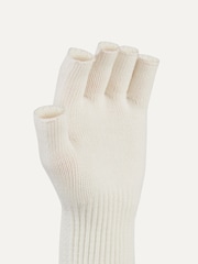 Sealskinz Cream Thornham Solo Merino Mittens - Image 3 of 3