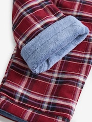Red/Blue Check Cosy Fleece Pyjamas (9mths-12yrs) - Image 9 of 9
