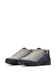 Nike Black/Blue Air Max Invigor Trainers - Image 2 of 8