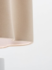Houseof. White Flower Ceramic Table Light - Image 4 of 6