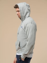 Penfield Grey Mens Relaxed Fit Original Logo 100% Cotton Hoodie - Image 3 of 6