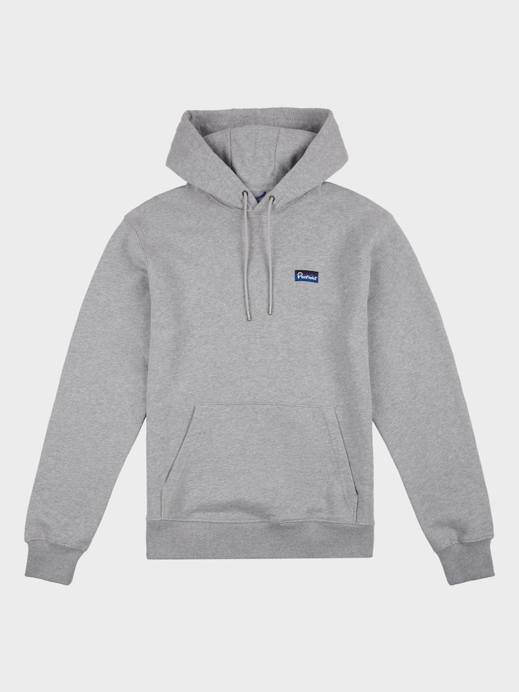 Penfield Grey Mens Relaxed Fit Original Logo 100% Cotton Hoodie - Image 6 of 6