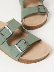 FatFace Meldon Green Footbed Sandals - Image 3 of 3