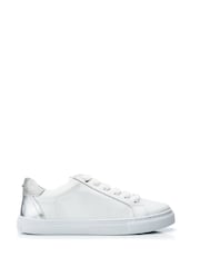 Moda In Pelle Braidie Slim Sole Lace Up Trainers - Image 1 of 4