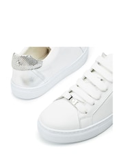 Moda In Pelle Braidie Slim Sole Lace Up Trainers - Image 4 of 4