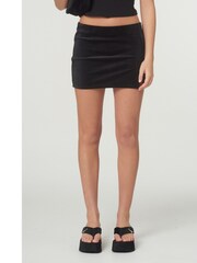 Juicy Couture Black Maxy Classic Velour Skirt - Image 4 of 6