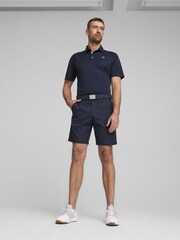 Hellblau - Puma Pure Solid Golf Herren Polo-Shirt - Bild 3 von 6