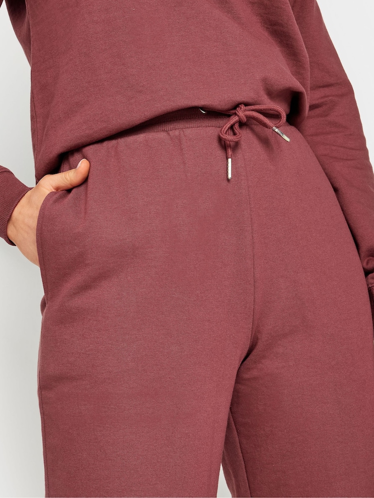 Long Tall Sally Brown Leopard Print Cuffed Joggers - Image 4 of 4