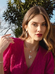 Bibi Bijoux Silver Tone Dreamcatcher Stretch Ring Set - Image 3 of 4