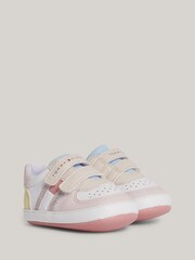 Tommy Hilfiger Multi Flag Low Cut Velcro Shoes - Image 1 of 5