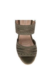 Dunlop Green Wedge Open Toe Sandals - Image 4 of 4