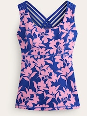 Boden Pink Cross-Back Active Vest - Image 5 of 5