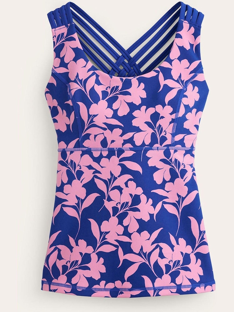 Boden Pink Cross-Back Active Vest - Image 5 of 5