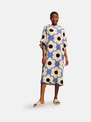 Regatta Blue Orla Kiely Towelling II Robe - Image 1 of 7