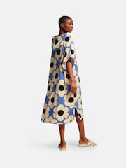 Regatta Blue Orla Kiely Towelling II Robe - Image 2 of 7